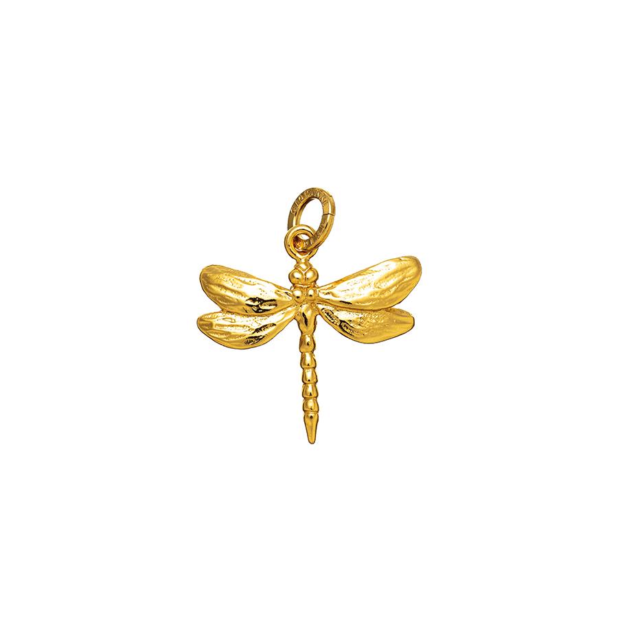 CHARM LIBELLULA DORATA - RASPINI
