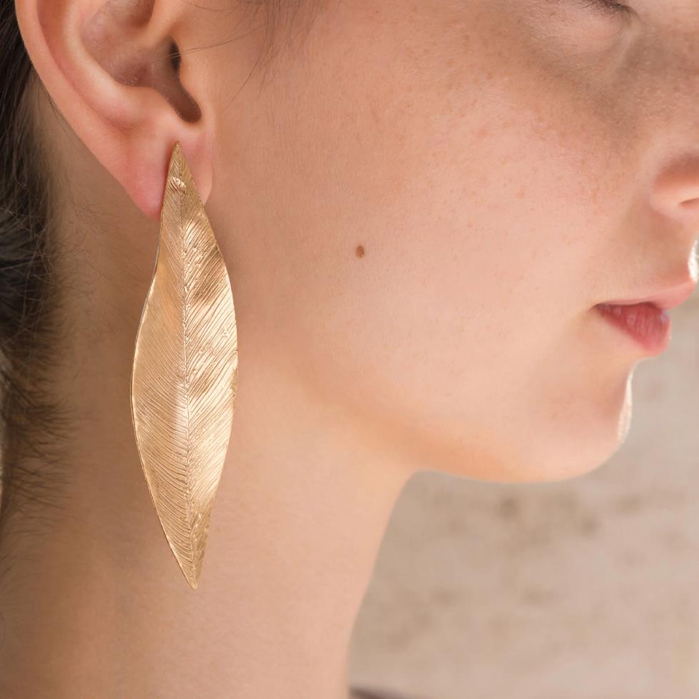 ORECCHINI LEAVES LARGE - GIULIA BARELA