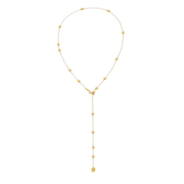 COLLANA A Y "SOFFIO" IN ORO E DIAMANTI - BR 0.08 - NANIS