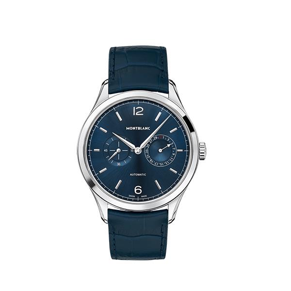 HERITAGE AUTOMATICO 40 MM CONTATORI SECONDI E DATA QUADRANTE BLUE - MONTBLANC