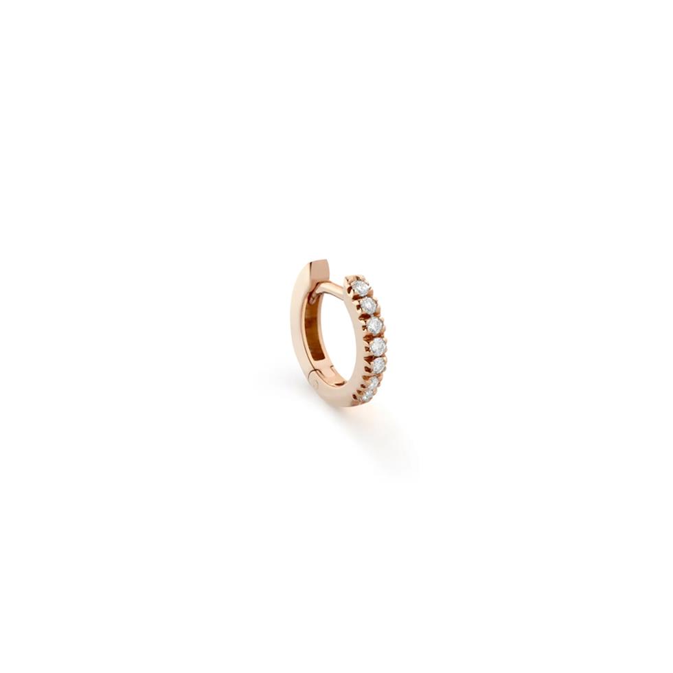 MONO ORECCHINO - CERCHIO 10MM ORO ROSA BRILL - KT 0.05 - GR 0.60 - BUONOCORE
