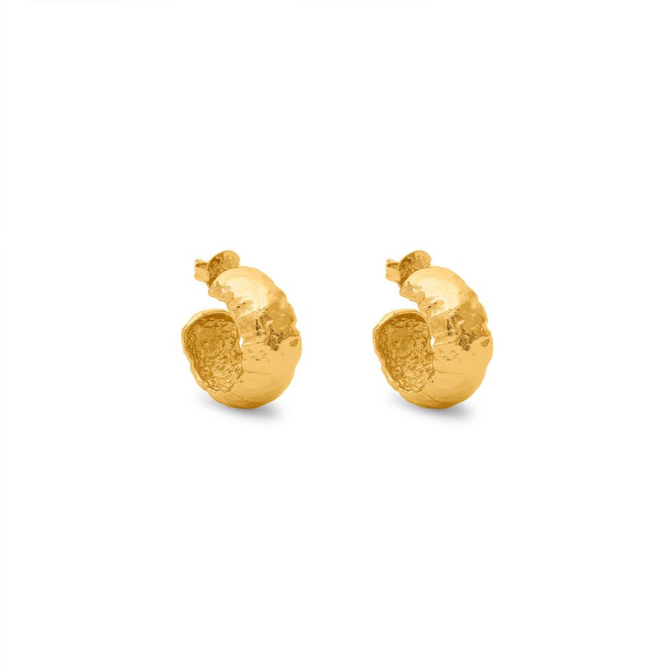 ORECCHINI CERCHIO SAND - RASPINI