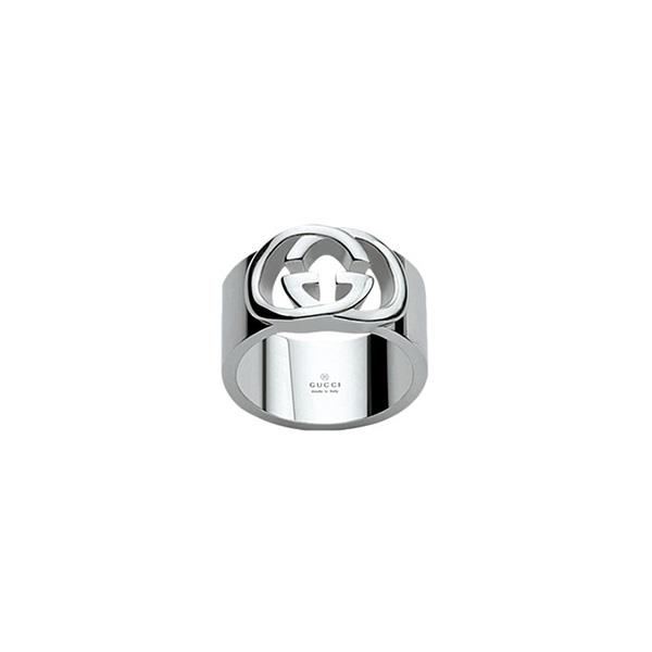 ANELLO SILVER BRITT LARGO 13 - GUCCI SILVER JEWELRY