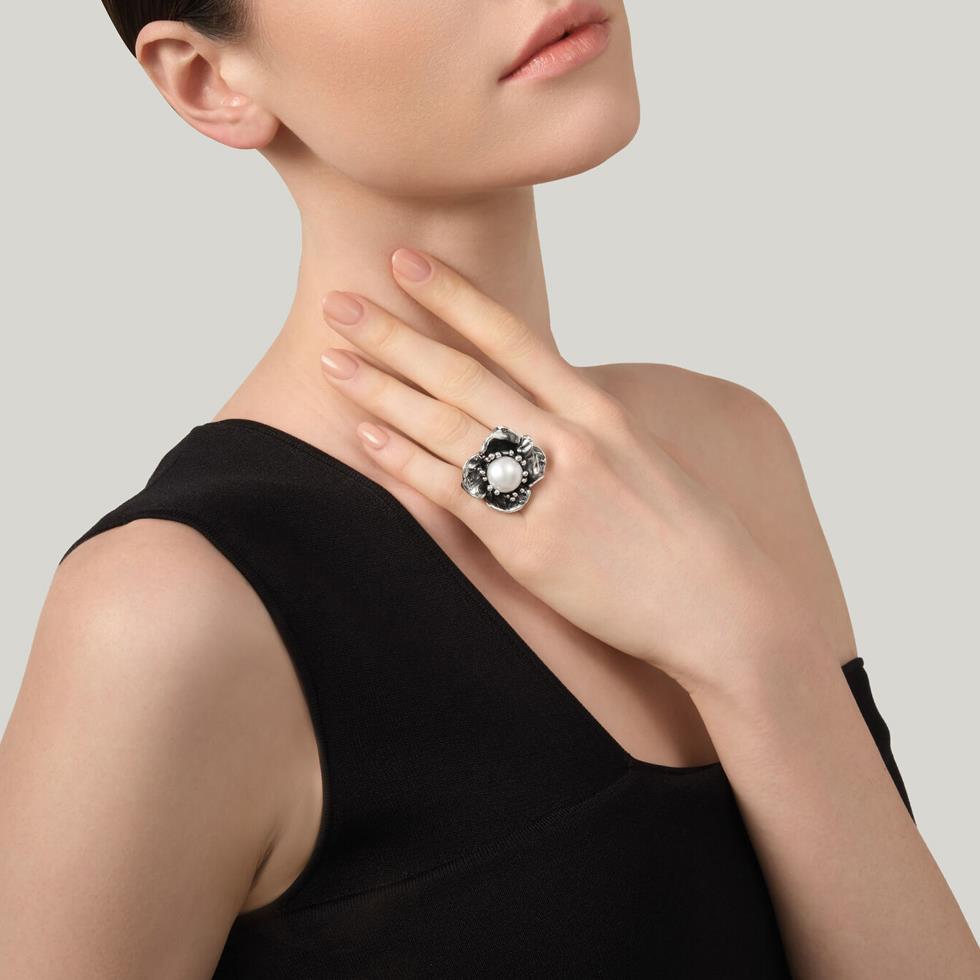 ANELLO MAGNOLIA GRANDE MIS 16 - RASPINI