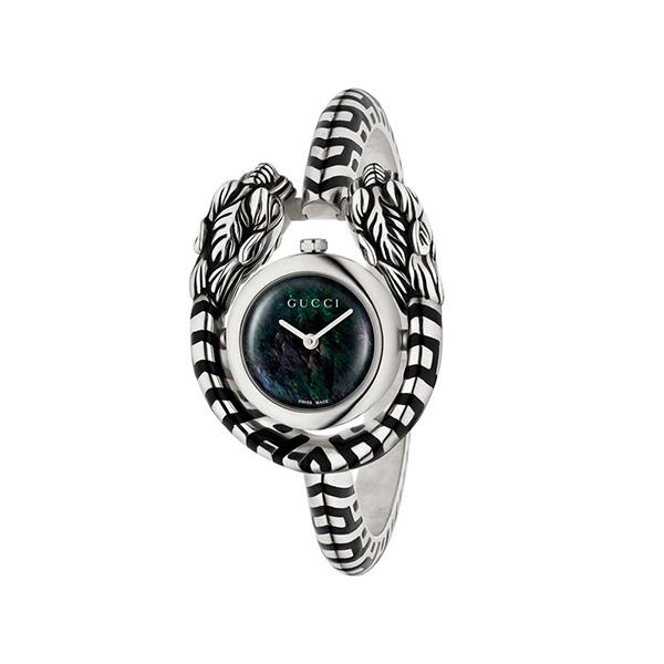 DIONYSUS IN ARGENTO E SMALTO CON QUADRANTE IN MADREPERLA - GUCCI TIMEPIECES