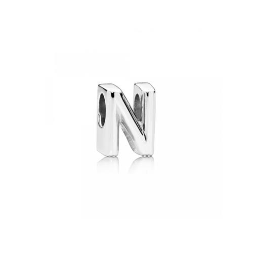 LETTER N SILVER CHARM - PANDORA