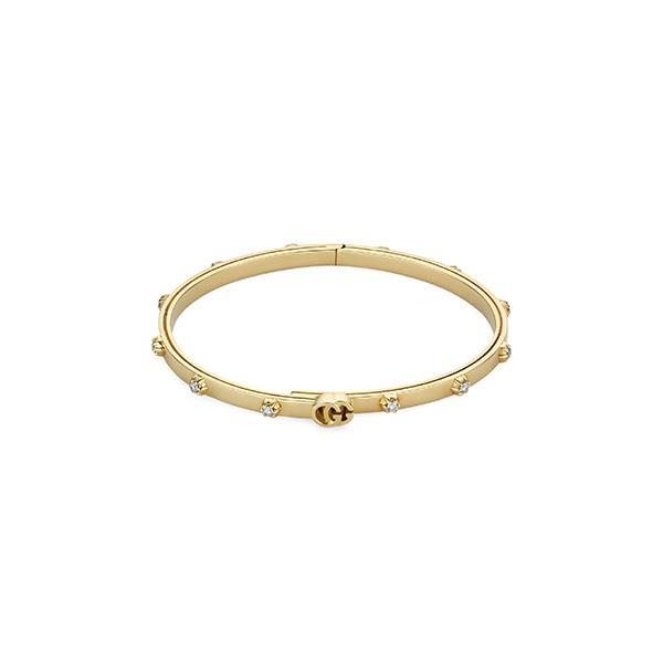 BRACCIALE IN ORO GIALLO GG RUNNING - MISURA 17 CM. - GUCCI FINE JEWELRY