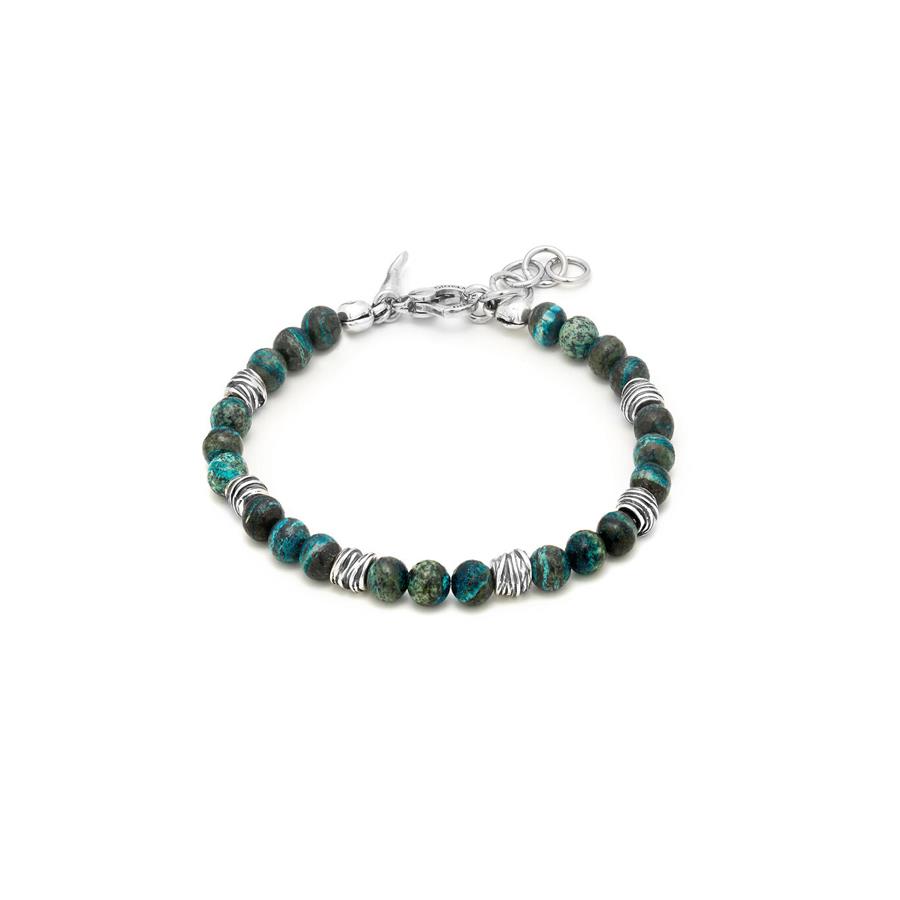 BRACCIALE TANGO DIASPRO VERDE CM 20 - RASPINI
