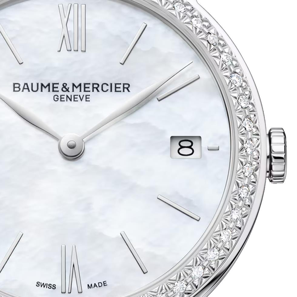 CLASSIMA ACC/ACC QUADRANTE MADREPERLA GHIERA 0.23 BRIL - BAUME & MERCIER