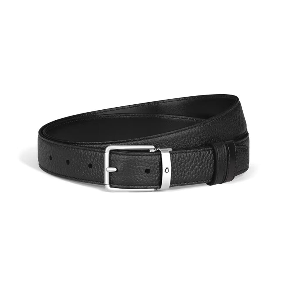 CINTURA REVERSIBILE 30 MM EVERYDAY IN PELLE GRANULATA - MONTBLANC