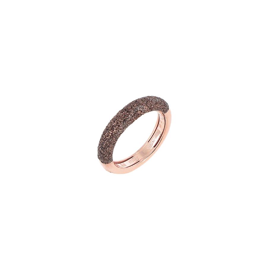 ANELLO POLVERE DI SOGNI ROSA LUCIDO - BRONZO - PESAVENTO