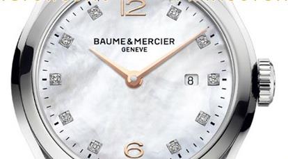 CLIFTON 30 MM QTZ ACC/ACC INDICI DIAMANTI - BAUME & MERCIER