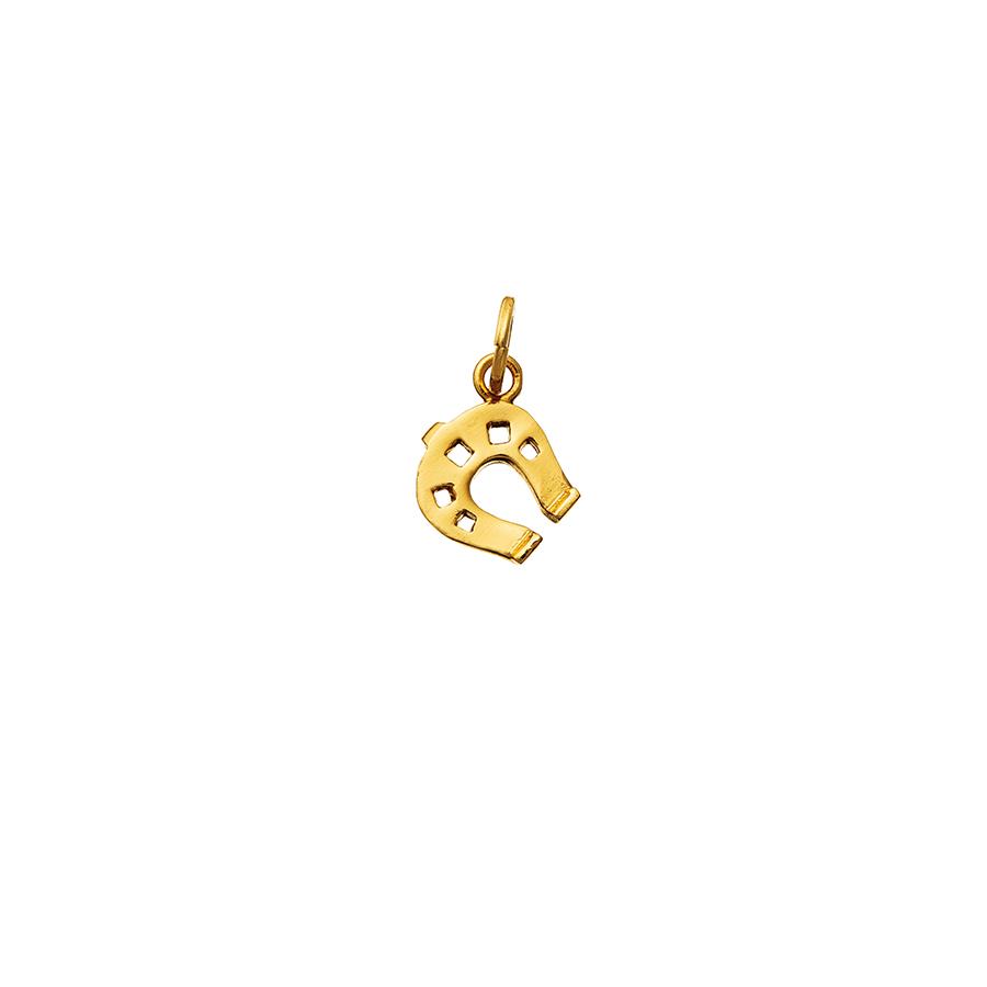 CHARM FERRO DI CAVALLO PICCOLO DORATO - RASPINI