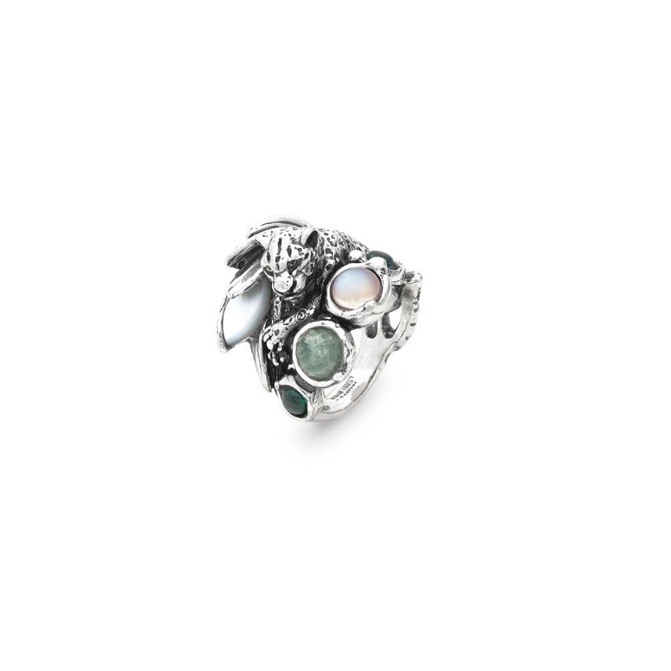ANELLO LEOPARDO JUNGLE MIS 16 - RASPINI