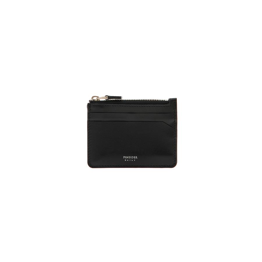 DAILY 23 WALLET W/GUSSET SMOOT COLORE NERO - PINEIDER 1774