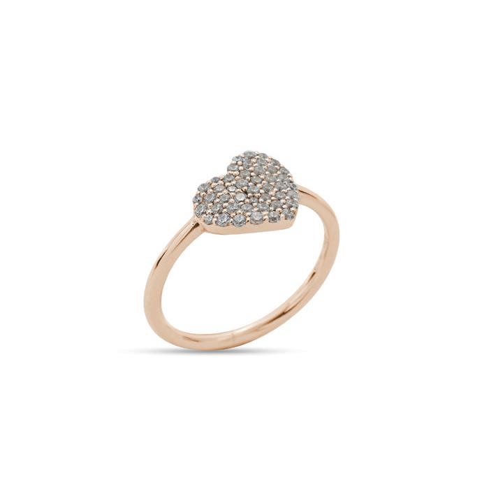 ANELLO IN ORO ROSA 18 KT - D 0,38 - BUONOCORE