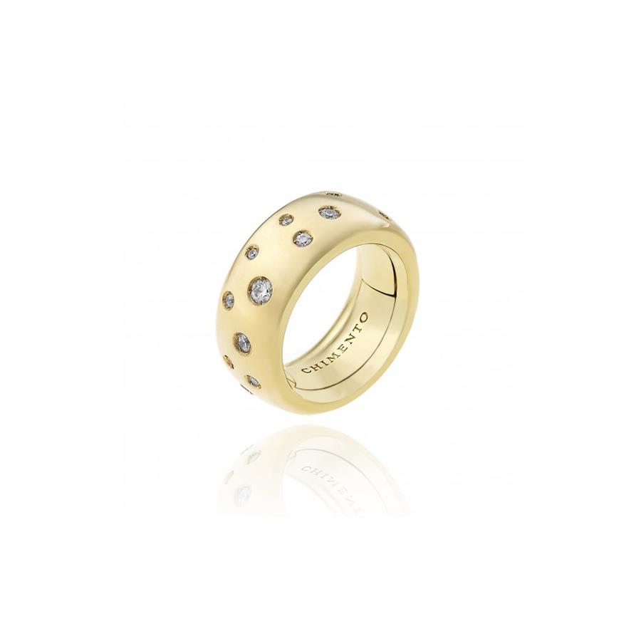 ANELLO BRIO ORO GIALLO DIAM 0.65 - CHIMENTO