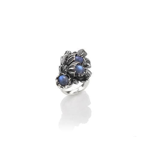 ANELLO MOON FLOWER GRANDE MIS 16 - RASPINI