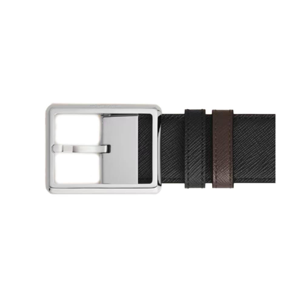 35 MM SARTORIAL BICOLORE NERA MARRONE - FIBIA SOTTILE - MONTBLANC