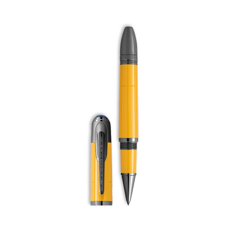 GREAT CHARACTERS ENZO FERRARI SPECIAL EDITION GIALLO MODENA ROLLERBALL - MONTBLANC