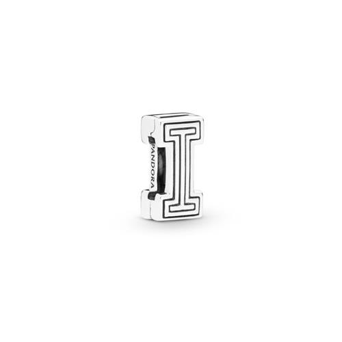 PANDORA REFLEXIONS LETTER I SILVER CLIP CHARM - PANDORA
