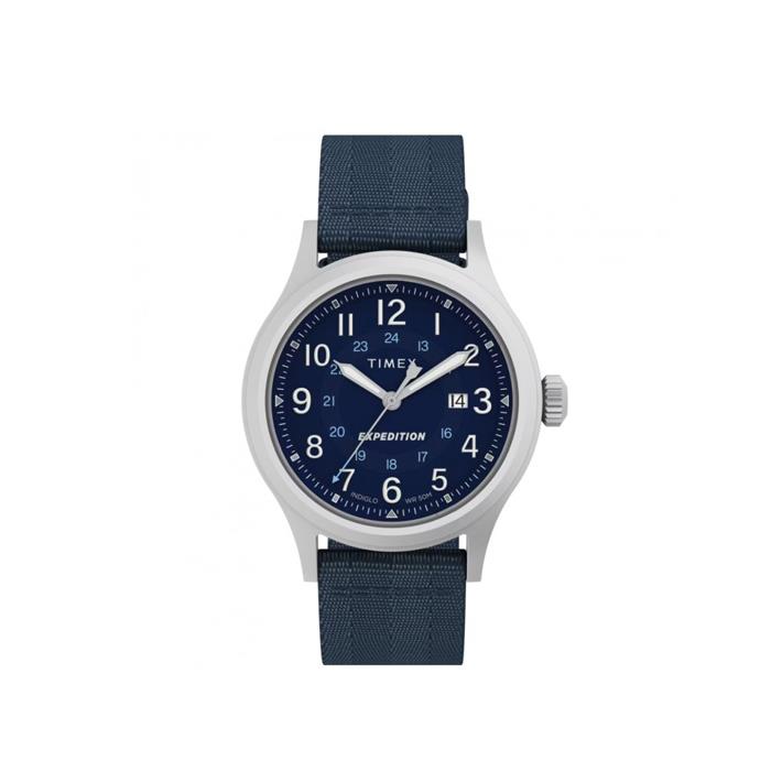 EXPEDITIONS ECO-FRIENDLY 3H 40MM BLUE BLUE - TIMEX