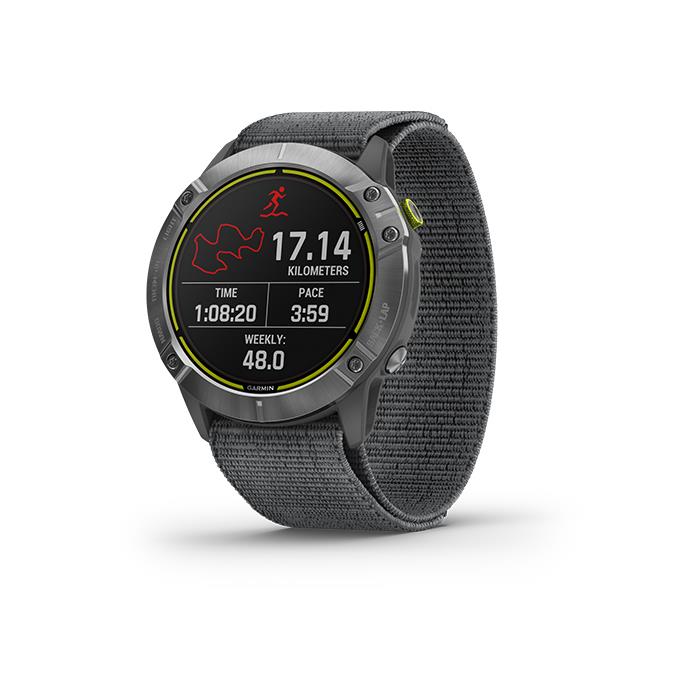 ENDURO - SILVER W/GRAY BODY, GRAY - GARMIN