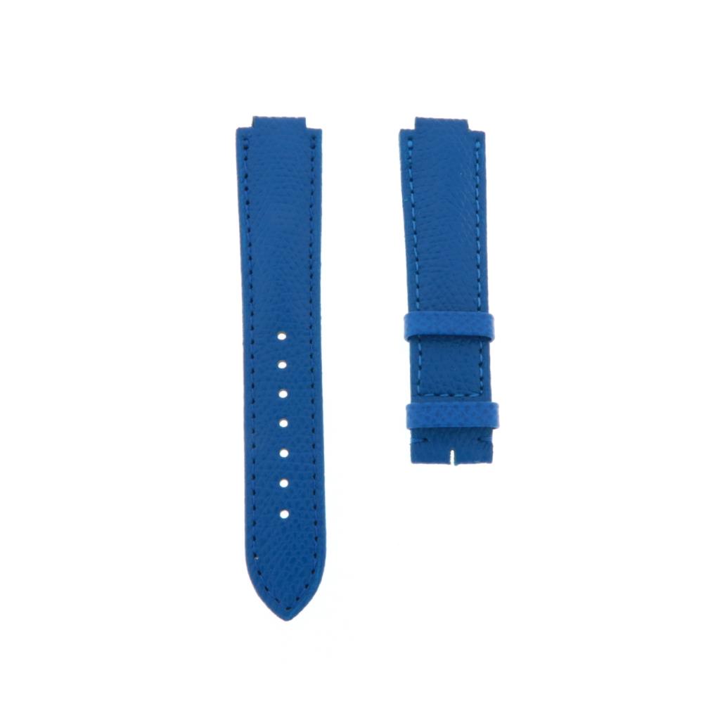 CINTURINO GRANA DI PELLE PER BALLON BLUE 36 MM - COLORE ROYAL BLUE  - CARTIER