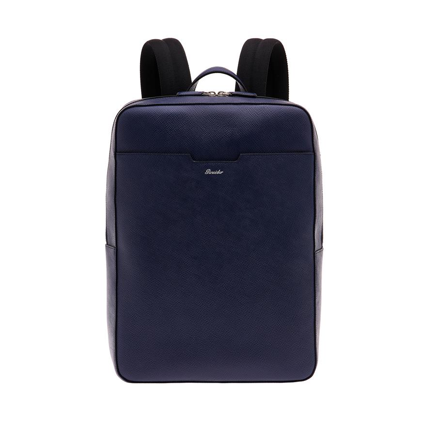 ZAINO MINI FRANZI COLORE DARK BLUE- SAFFIANO - PINEIDER 1774