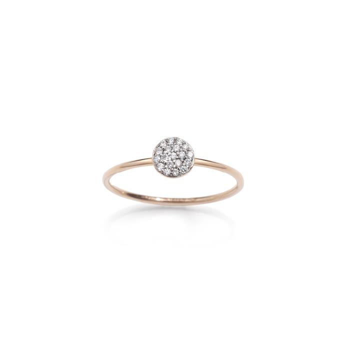 ANELLO SMALL WHITE DIAMONDS - BURATO
