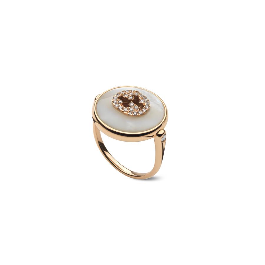 ANELLO MADREPERLA GM - MIS 15 - GUCCI FINE JEWELRY