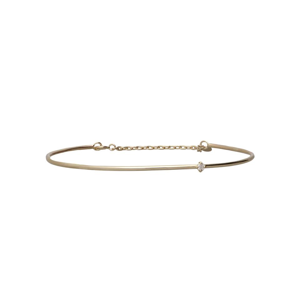 BRACCIALE ORO 9 KT F A FILO CON BRILL 0.05 - MEDIUM - RUBINIA