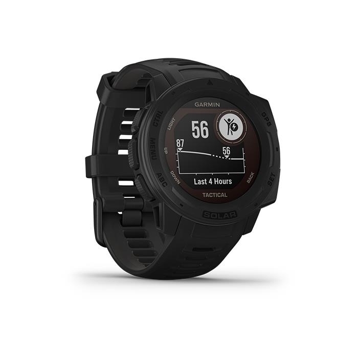 INSTINCT&reg; SOLAR, TACTICAL - BLACK - GARMIN