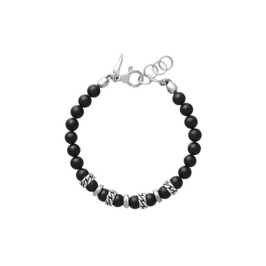 BRACCIALE TANGO FRAFITE E TRECCIA CM 22 - RASPINI