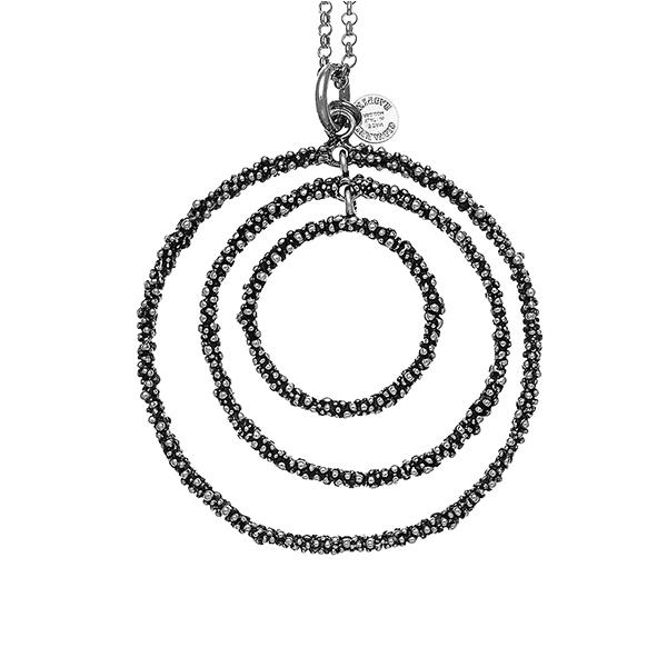 PENDENTE LABIRINTO CERCHI CM 80 - RASPINI