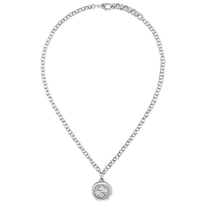 COLLANA "COIN" PICCOLA CM 45 - GUCCI SILVER JEWELRY