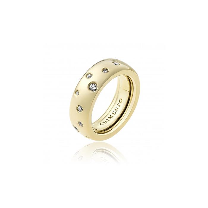 ANELLO BRIO ORO GIALLO DIAM KT 0.44 - CHIMENTO