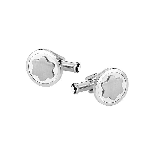 GEMELLI LOGO SU SFONDO SATINATO - MONTBLANC