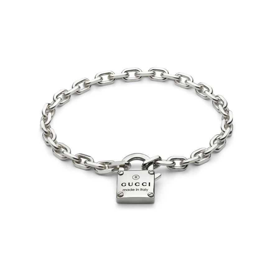  TRADEMARK BRACCIALE IN ARGENTO - GUCCI SILVER JEWELRY