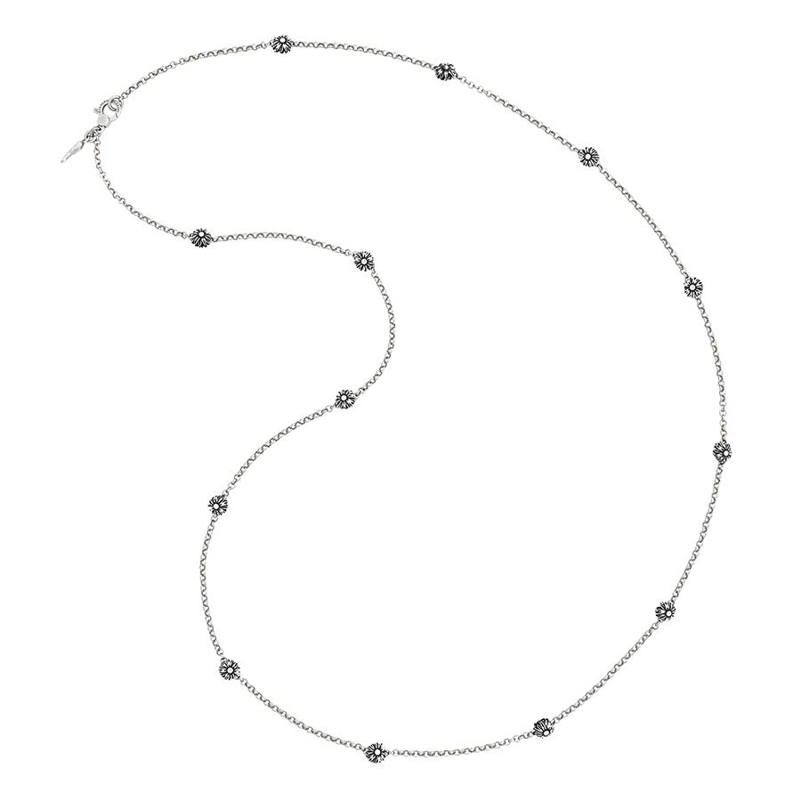 COLLANA LUNGA MARGHERITA LUCE CM 90 - RASPINI