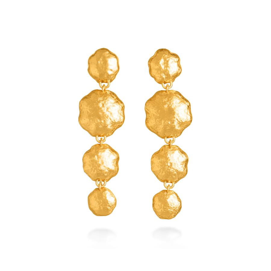 ORECCHINI CASCATA SAND - RASPINI