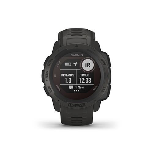 INSTINCT&reg; SOLAR, GRAPHITE - GARMIN