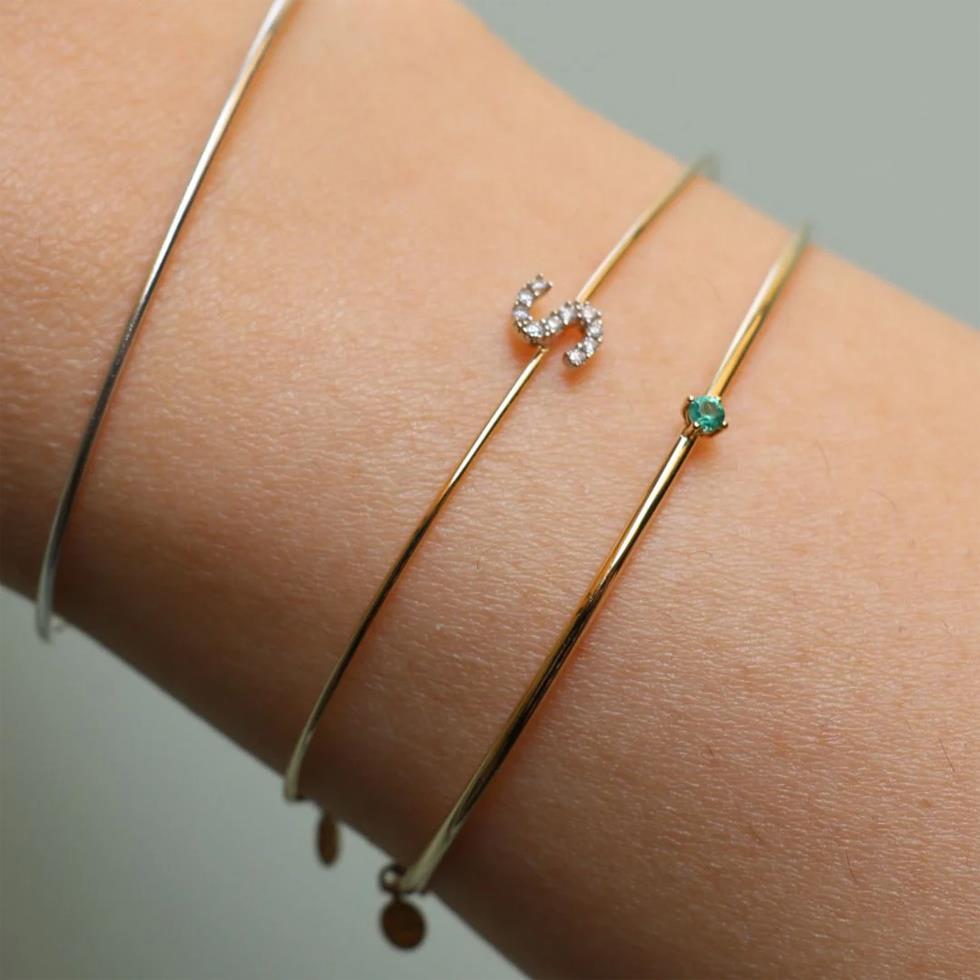 BRACCIALE ORO 9 KT F A FILO CON BRILL 0.05 - MEDIUM - RUBINIA