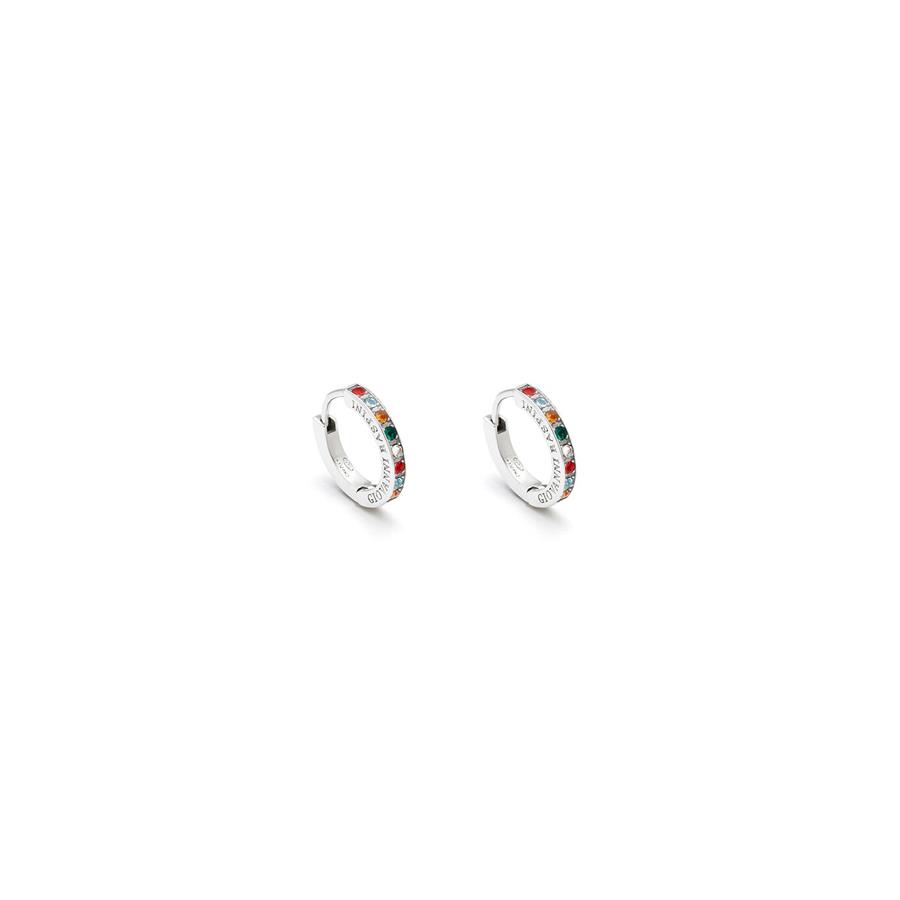 ORECCHINI HIGGIE CRYSTAL COLOR - RASPINI