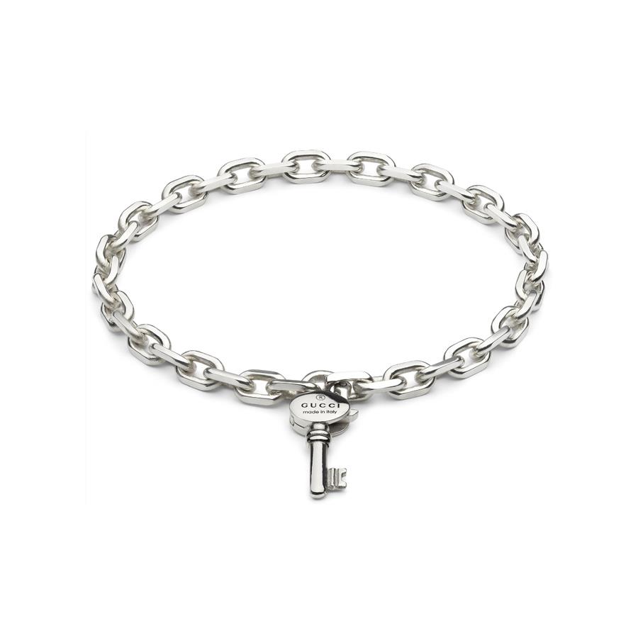TRADEMARK BRACCIALE IN ARGENTO  - MIS 18 - GUCCI SILVER JEWELRY