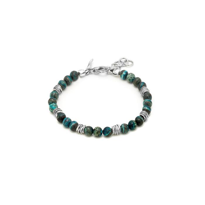 BRACCIALE TANGO DIASPRO VERDE CM 22 - RASPINI