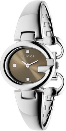 GUCCISSIMA SM BROWN/STEEL/BANLGE - GUCCI TIMEPIECES