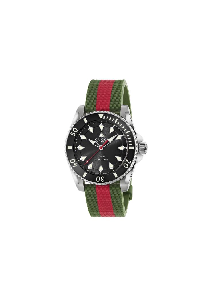 OROLOGIO GUCCI DIVE QUADRANTE NERO CON APE - GUCCI TIMEPIECES