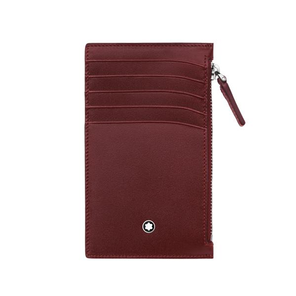 CUSTODIA TASCABILE 5 SCOMPARTI CON CERNIERA BORDEAUX - MONTBLANC
