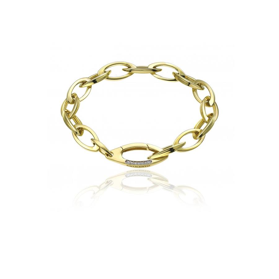 BRACCIALE LINK SENSI ORO GIALLO  - CHIMENTO